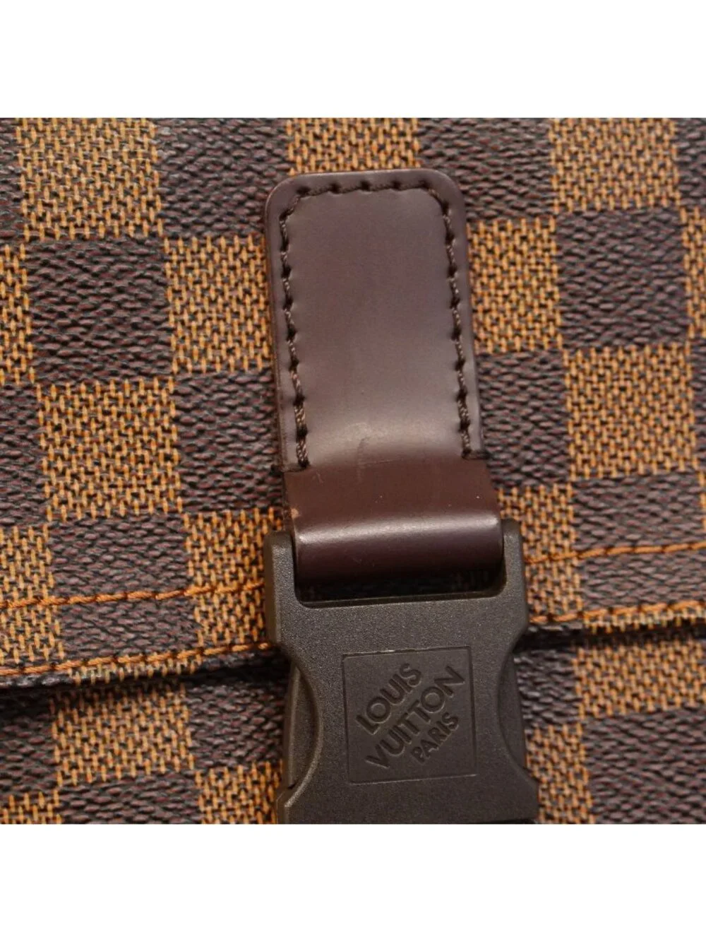 Louis Vuitton Shoulder Bag Damier Pochette Melville Ebene